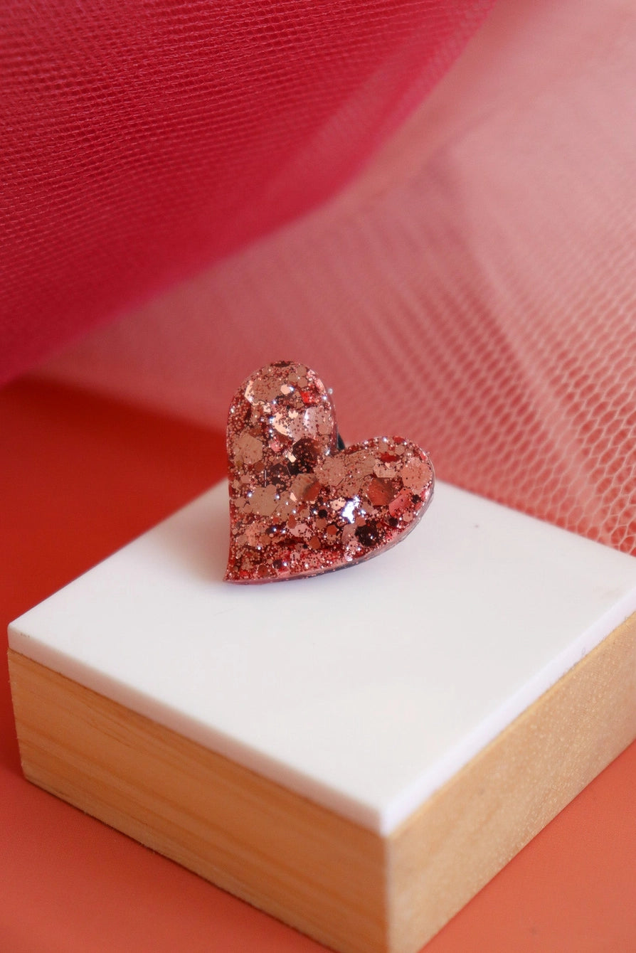 Pin's Coeur Gold