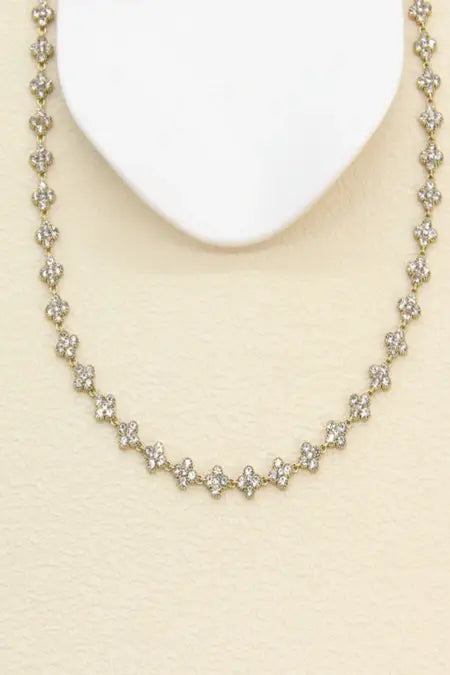 Collier – Trèfle Doré