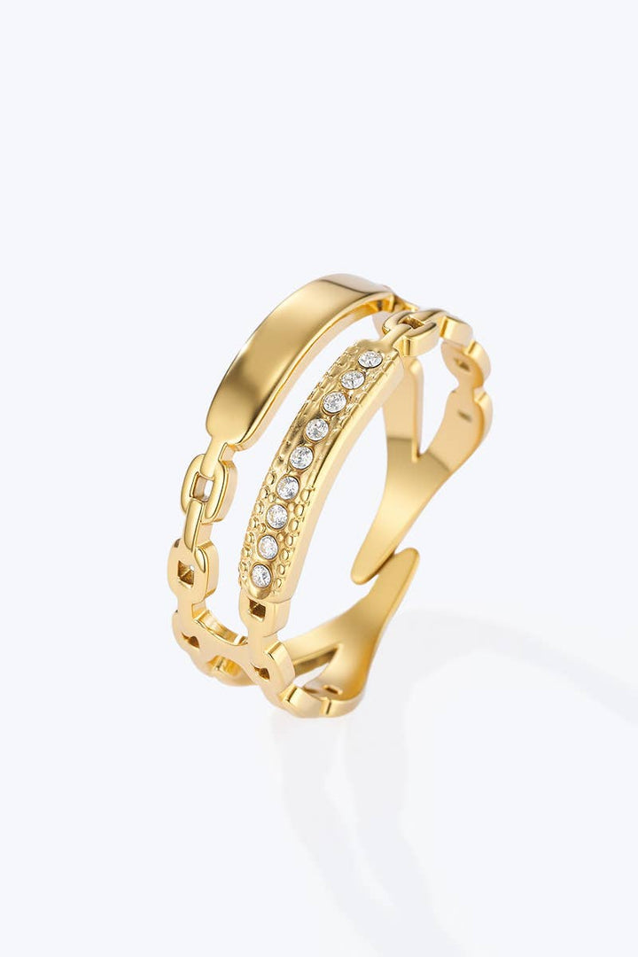 Bague - Tyssen doré