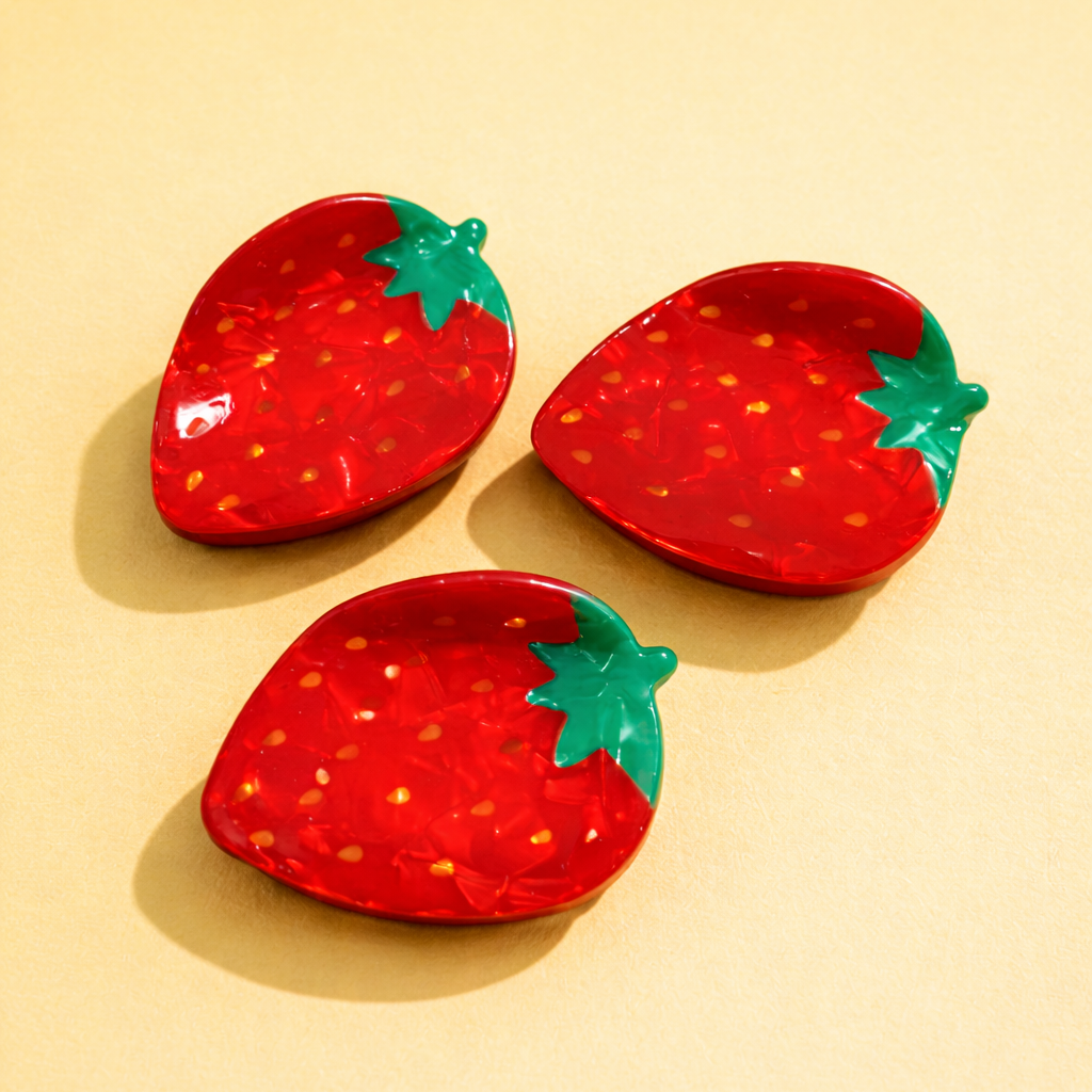 Pince à cheveux - Fraise