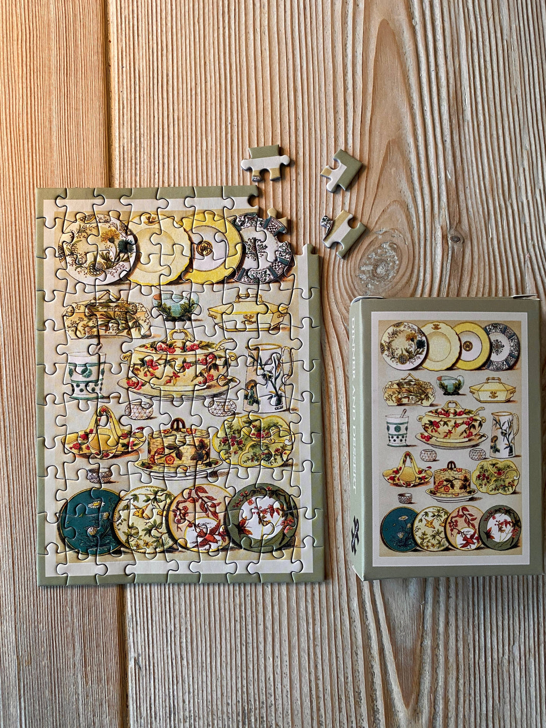Mini puzzle DINER ET DESSERT CHINE