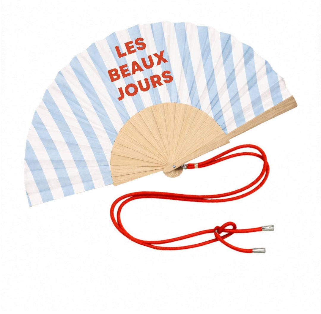 Eventail avec bandoulière - Les Beaux Jours