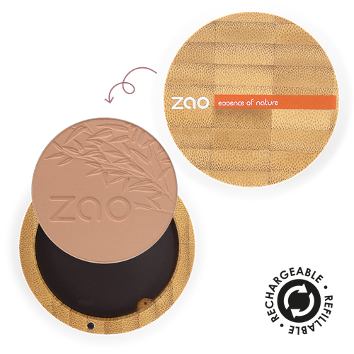 Poudre compact bio - Couleurs et recharge au choix