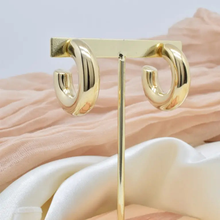 Boucle d'oreilles doré - Luna