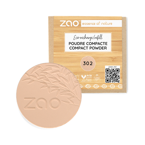 Poudre compact bio - Couleurs et recharge au choix