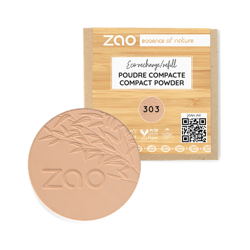 Poudre compact bio - Couleurs et recharge au choix