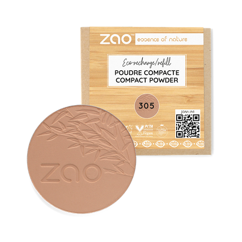 Poudre compact bio - Couleurs et recharge au choix
