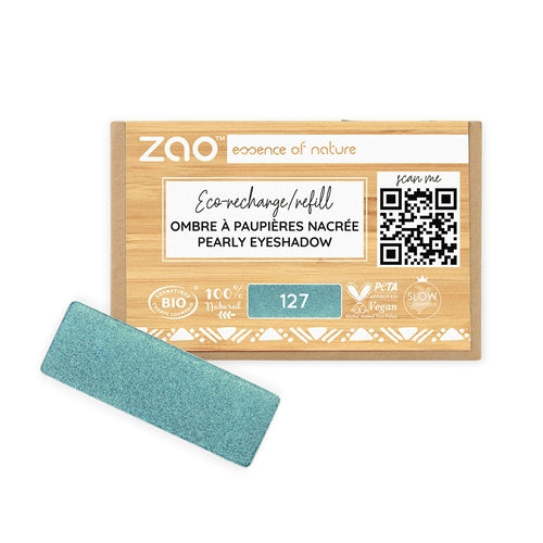 Ombre à paupière nacré rectangle bio - Zao