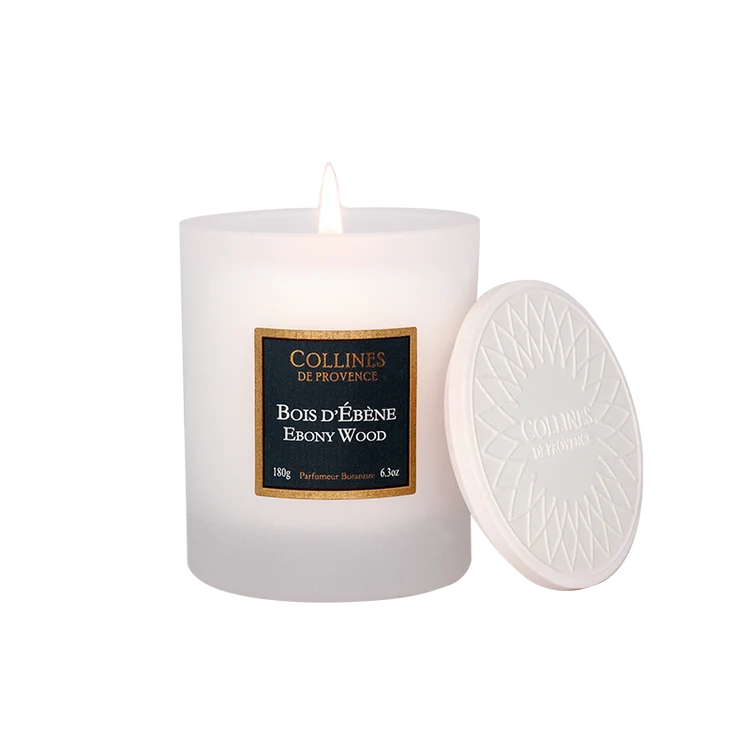 Bougie Parfumée Bois d'Ebene