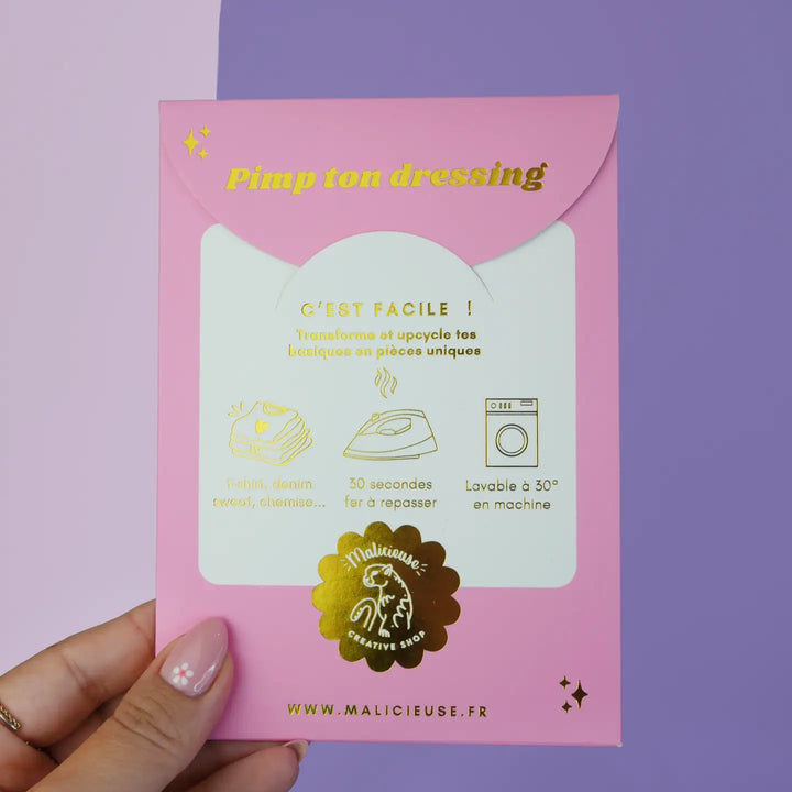 Patch Thermocollant Amour & Rosé