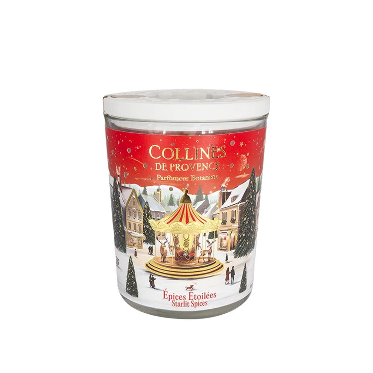 Grande Bougie parfumée Epice étoilée  180g