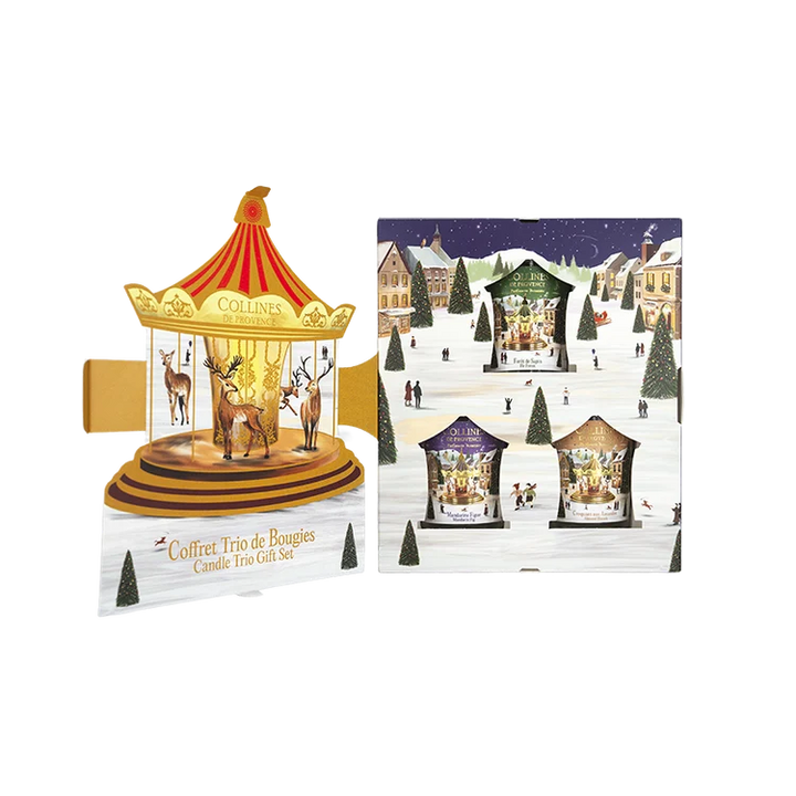 Coffret 3 bougie