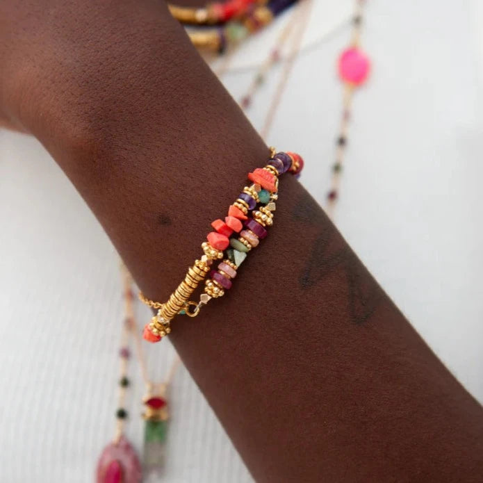 Bracelet tige heishi - ALBA