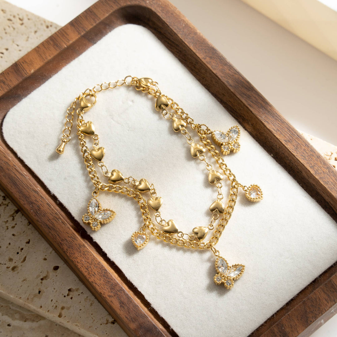 Bracelet - Minnie doré