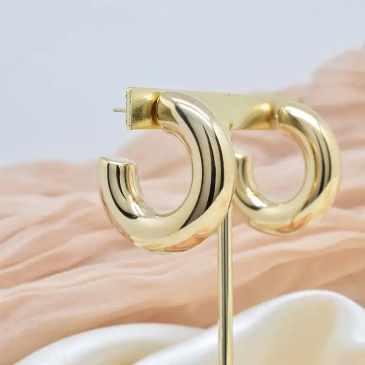 Boucle d'oreilles doré - Luna