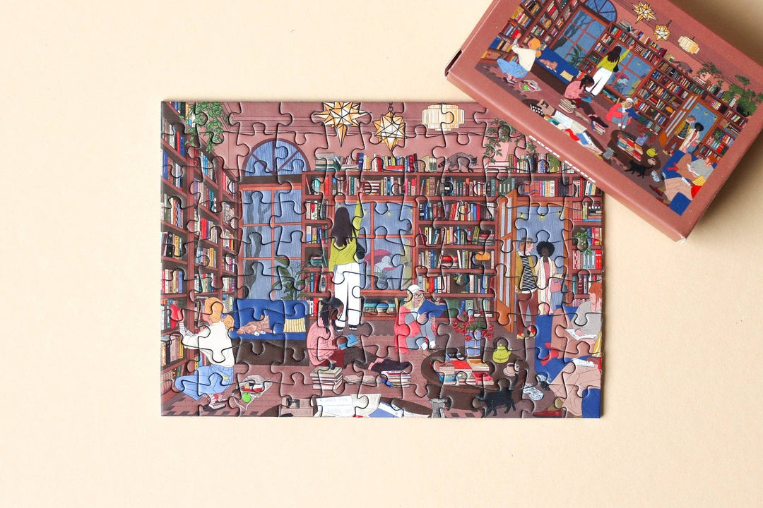 Mini-Puzzle Coin de Livre