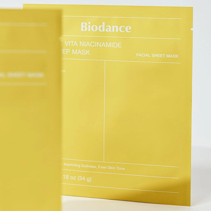 Biodance Bio - Masque profond à la niacinamide radiant vita
