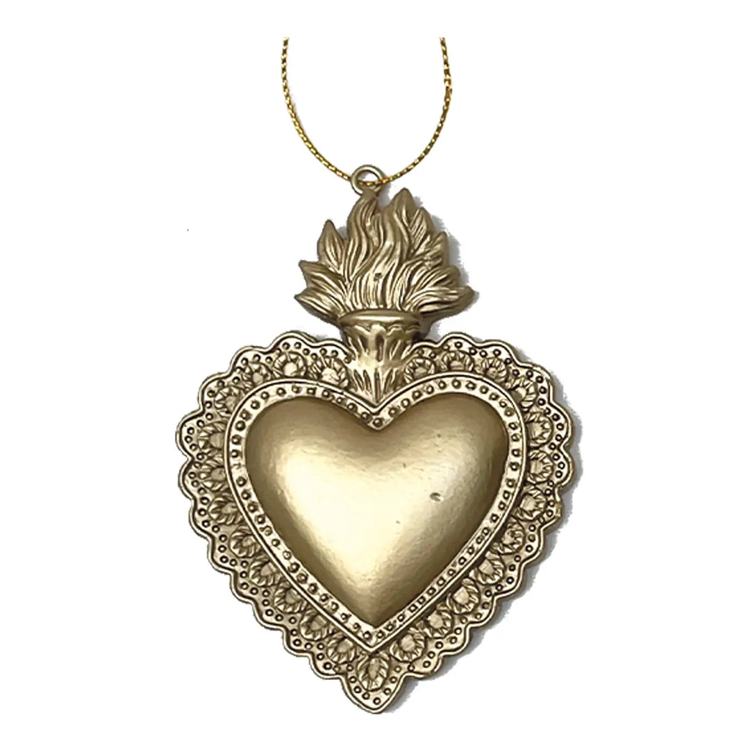 Déco Ex-voto amour cœur doré