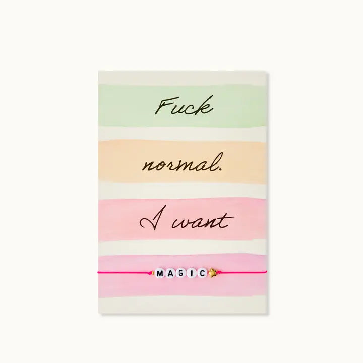 Carte Bracelet - Magic