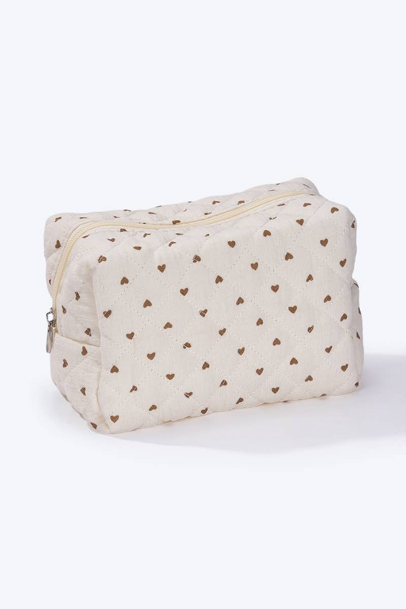 Trousse cœur Blanc