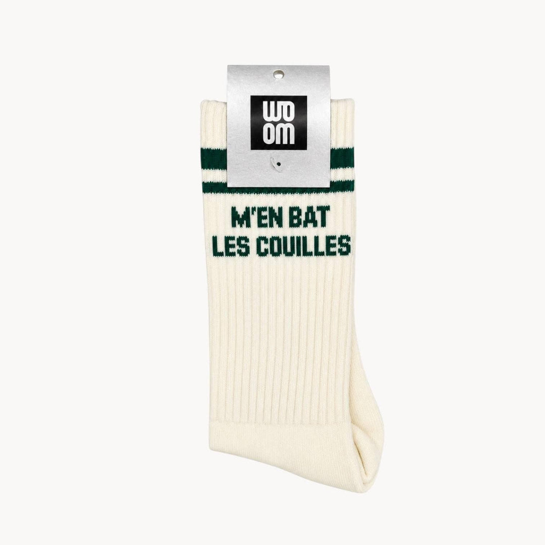 Chaussette Homme M'EN BAT LES COUILLES
