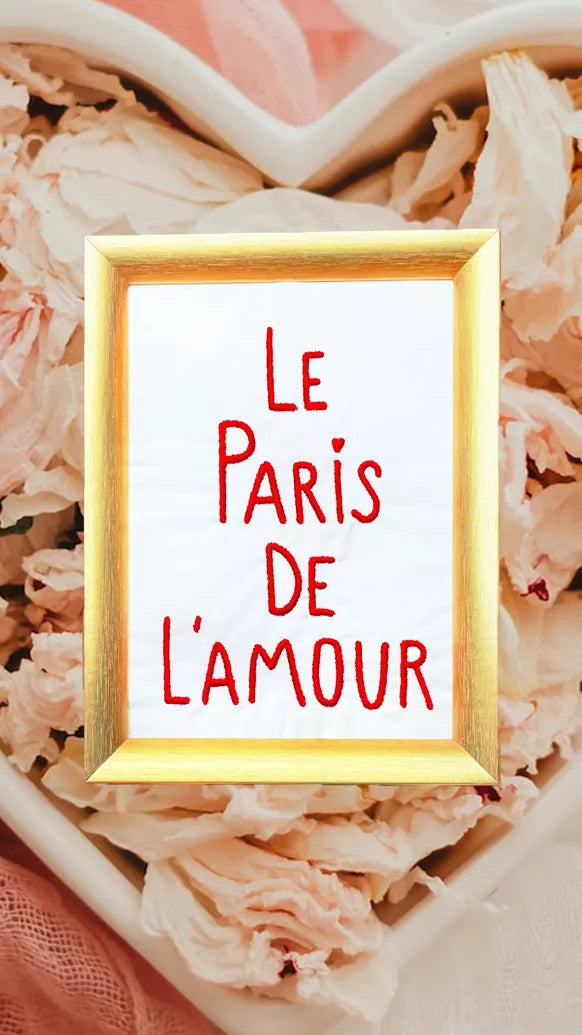 Broderie - Le Paris de l’amour