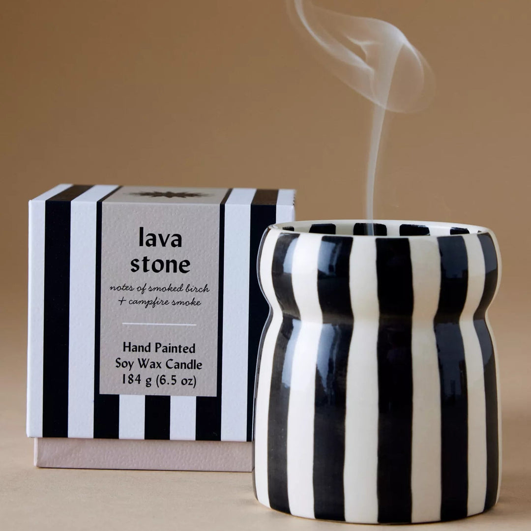 Bougie Cabana - Lava Stone