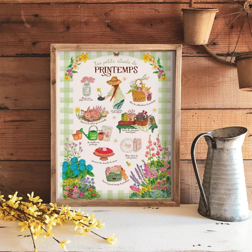 Affiche A4 - Rituels du Printemps