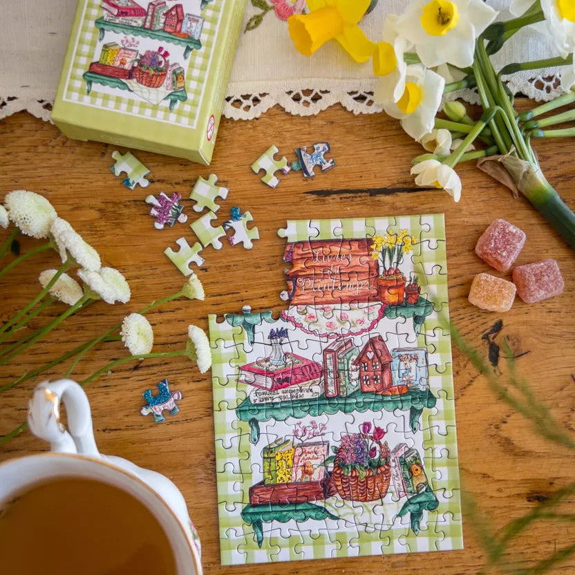 Mini Puzzle Etagère de Printemps
