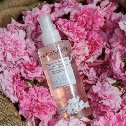 Brume hydratante aux fleurs méditerranéennes