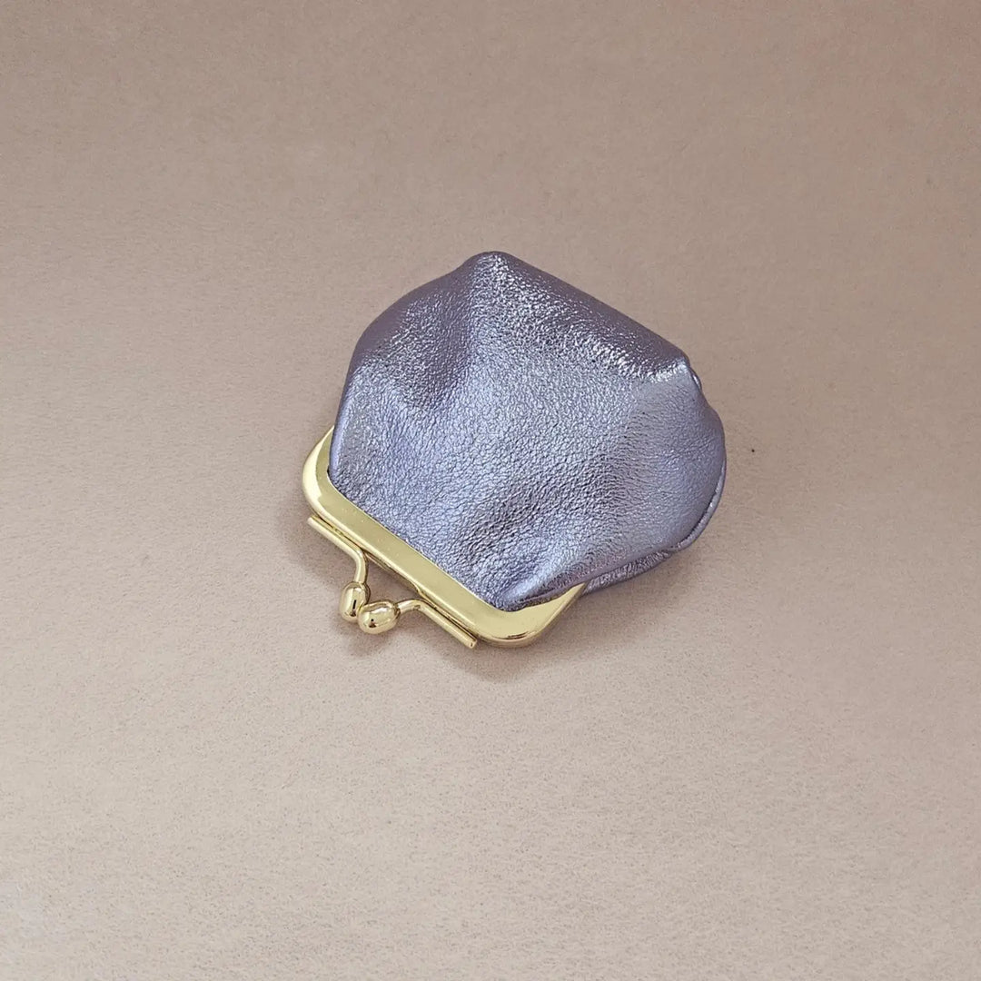 Porte-monnaie click clack - Mauve