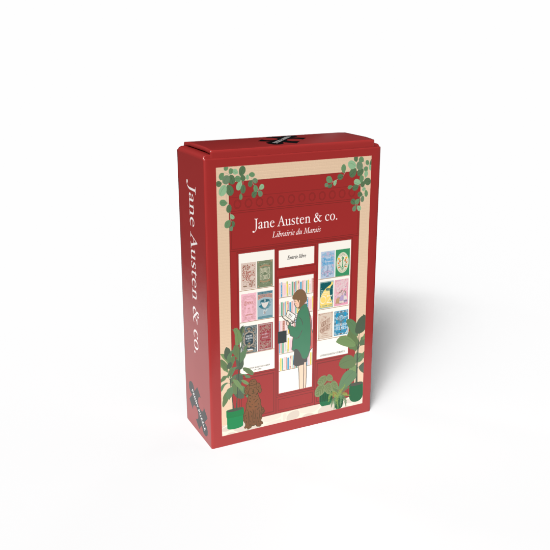 Mini puzzle Librairie JANE AUSTEN & CO