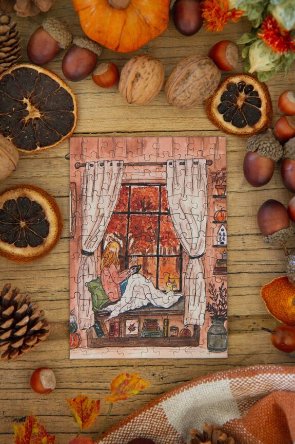 Mini Puzzle -  Automne Cosy