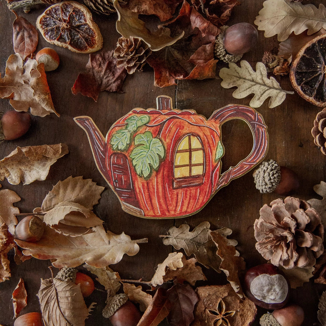 Carte - Théière d'Automne