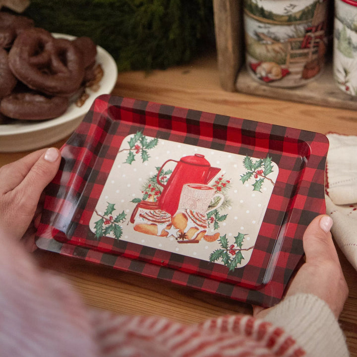 Plateau métal d'Hiver