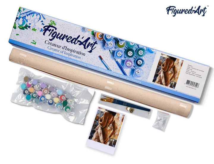 Peinture par numéros  : Courbes estompées