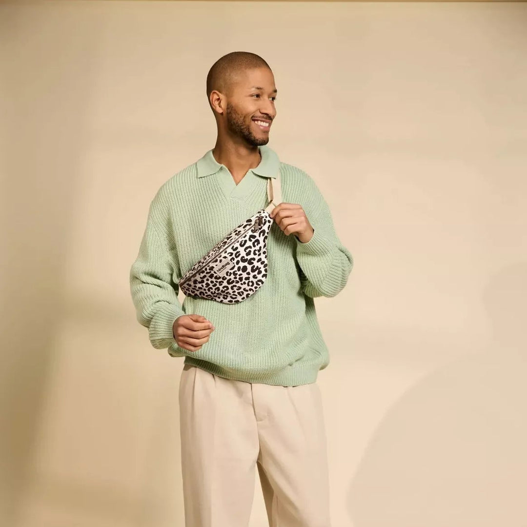 Banane Olivia - Léopard écru