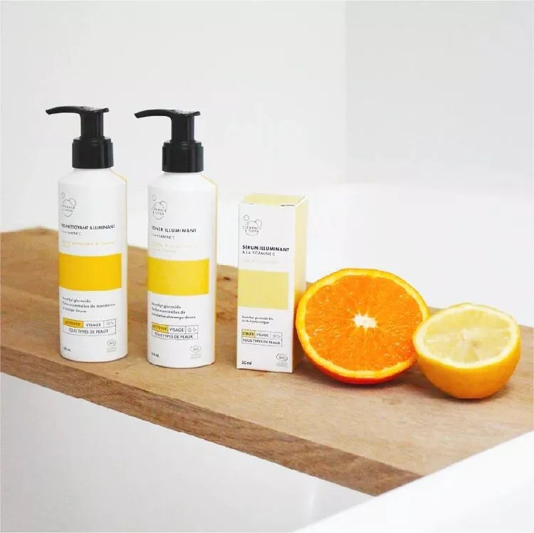 Toner illuminant à la vitamine C