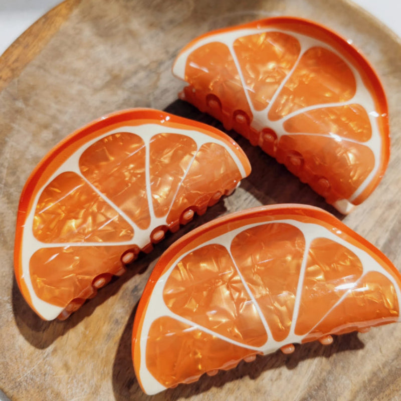 Pince à cheveux - Orange
