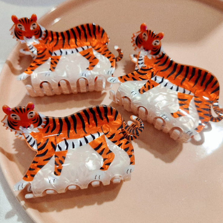 Pince à cheveux - Tigre