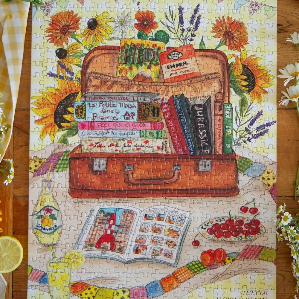 Puzzle lectures d'été - 500 pièces