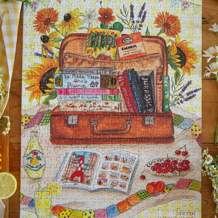 Puzzle lectures d'été - 500 pièces