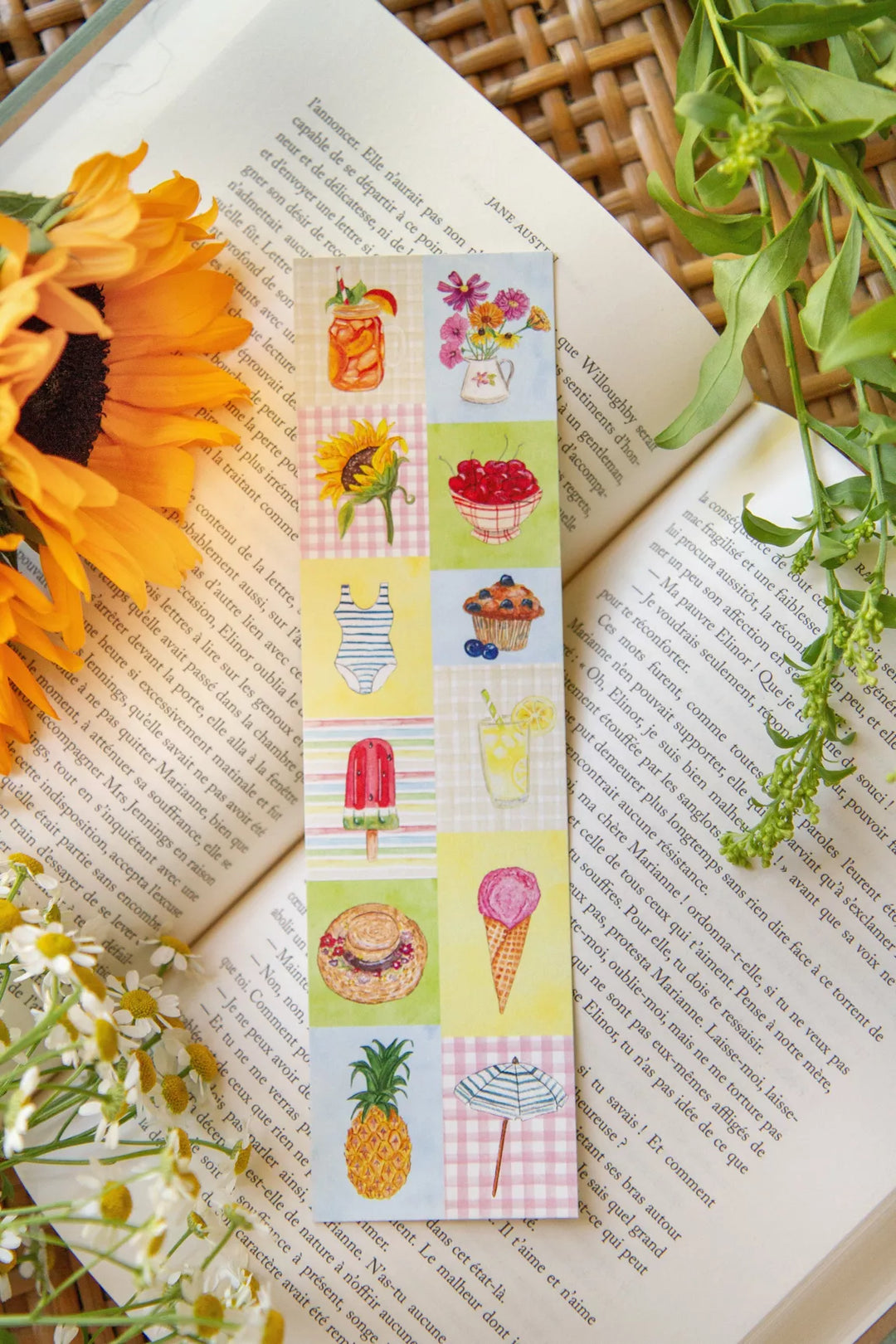 Marque pages - Été
