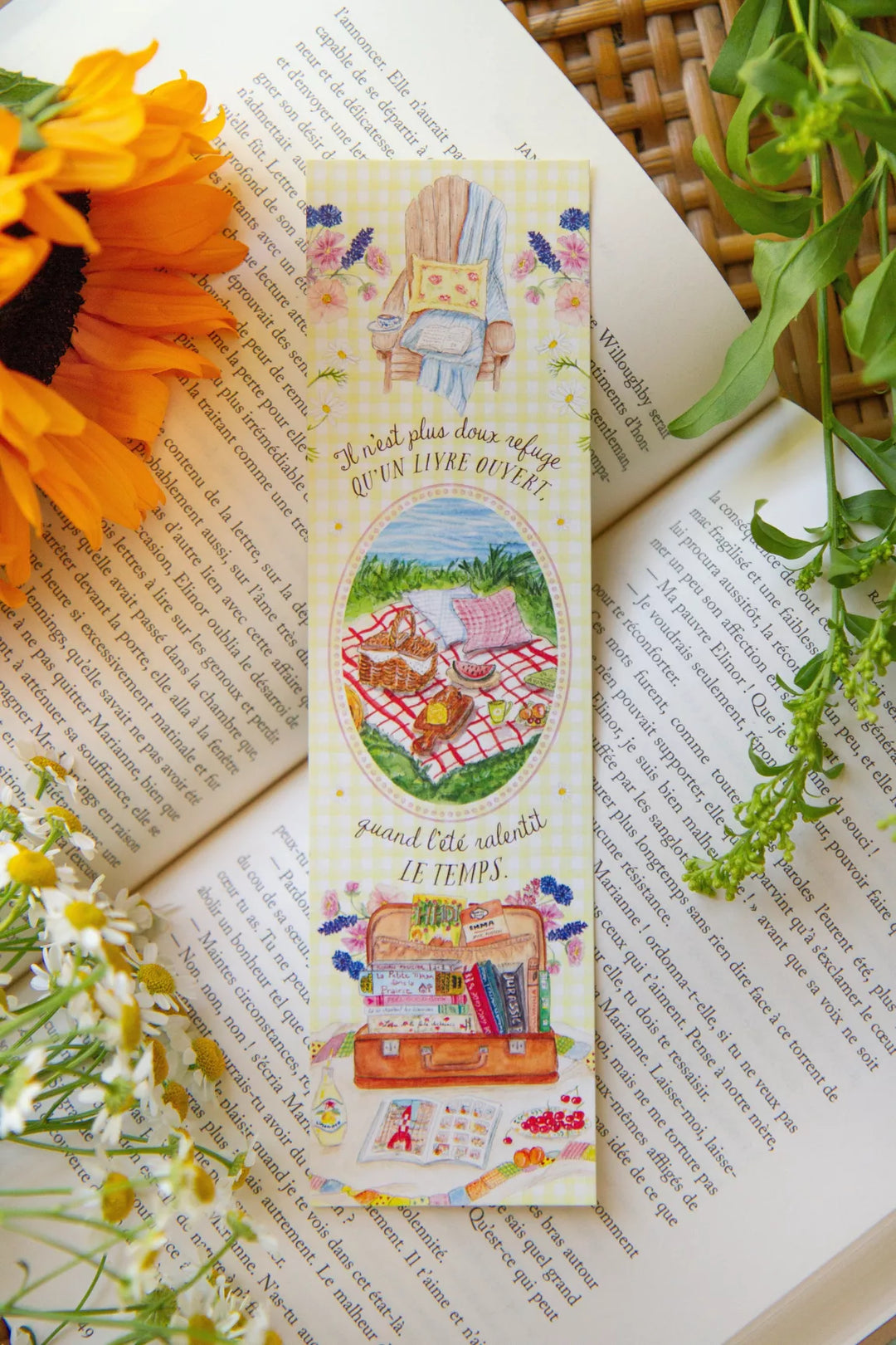 Marque pages - Été