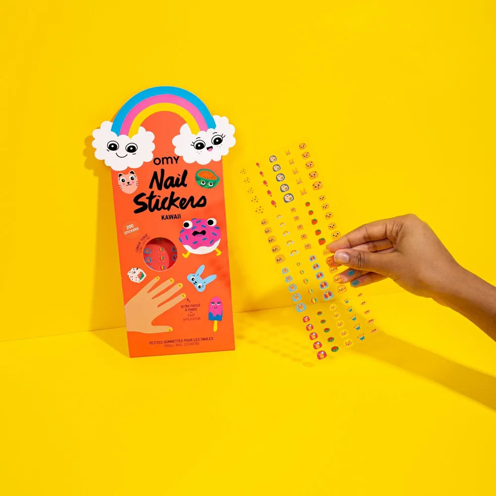 Stickers ongles - Kawaii