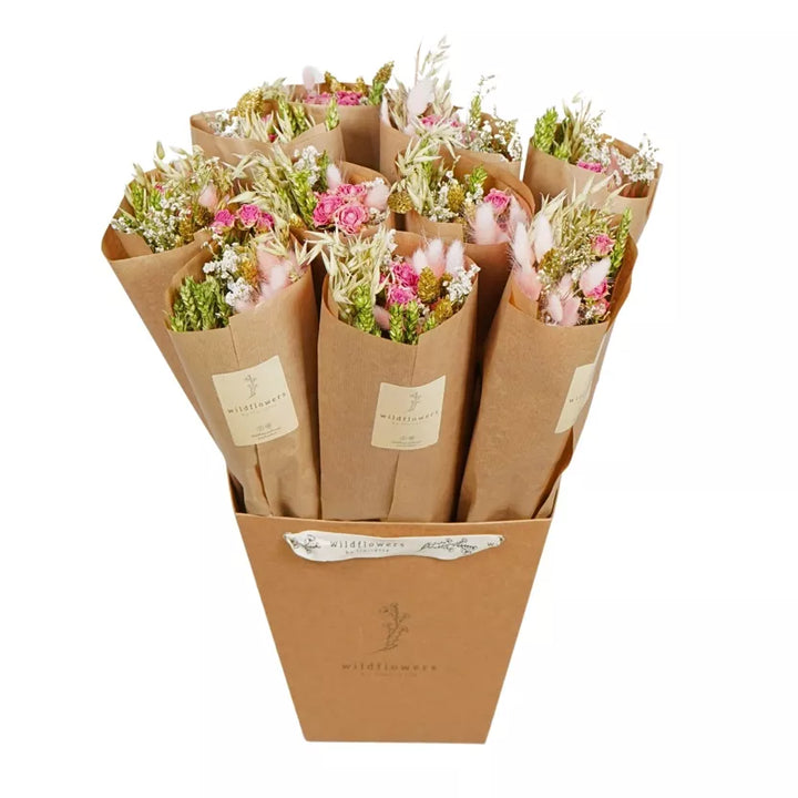 Bouquet de fleurs Mini -  Rose doré