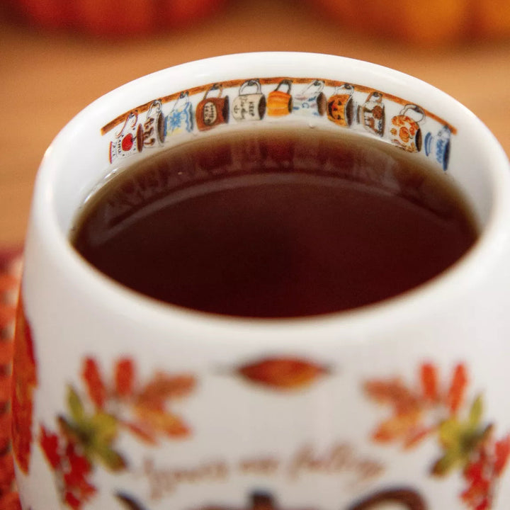 Mug théière d'automne