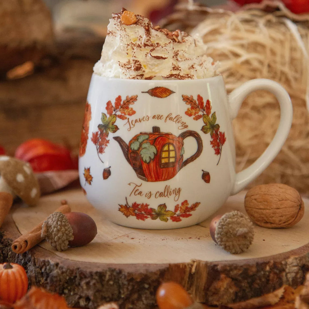 Mug théière d'automne