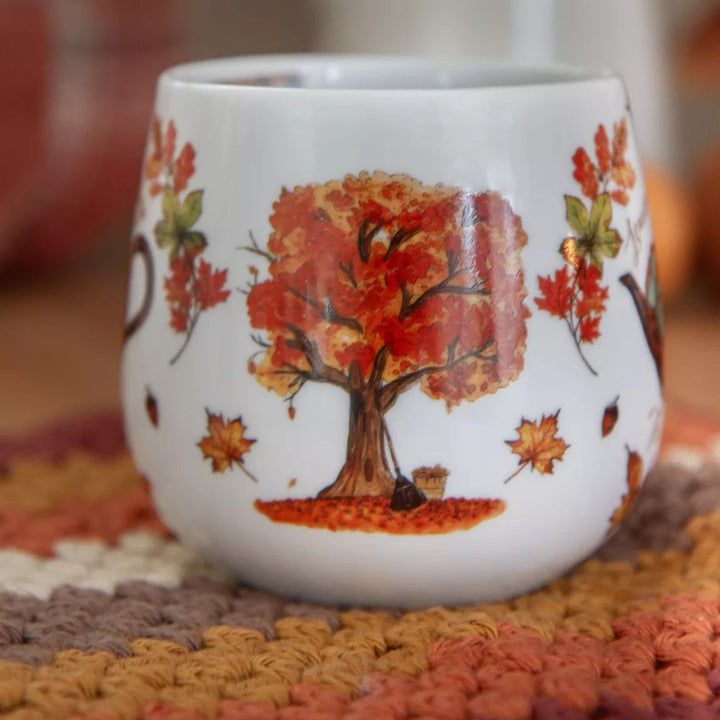 Mug théière d'automne