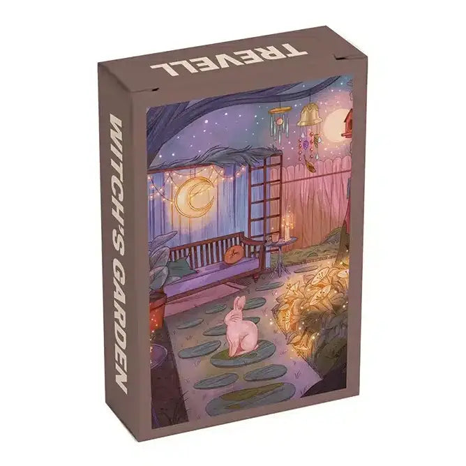 Mini puzzle Witch's Garden - Trevell - 99 pièces